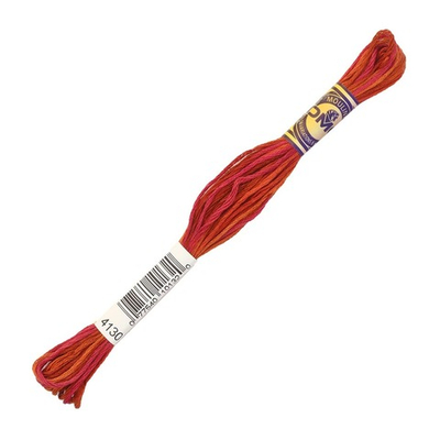 Мулине DMC 417, 8 м, (4130), 6 мотков по 8 метров