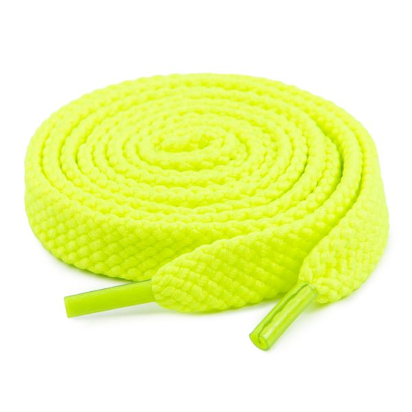 Шнурки для обуви т.5 100 см, 25 п, №161 желтый неон, Gamma