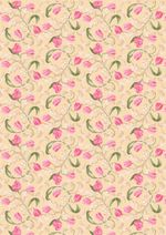 Ткань для пэчворка Peppy Весенний этюд, отрез 50х55 см, 146 г/м², ВЭ-10 желтый, Peppy