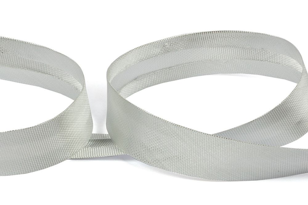 Косая бейка под металл 15 мм / 132±1 метра, 144 серебро, Gamma GK-15P