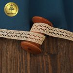 Кружево вязаное (тесьма) 15 мм / 10 метров, диз. 293, цв.кремовый, Kruzhevo