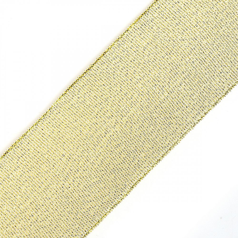Лента металлизированная 50.0 мм / 22.85±1 метра, цв. золото, Magic4Hobby