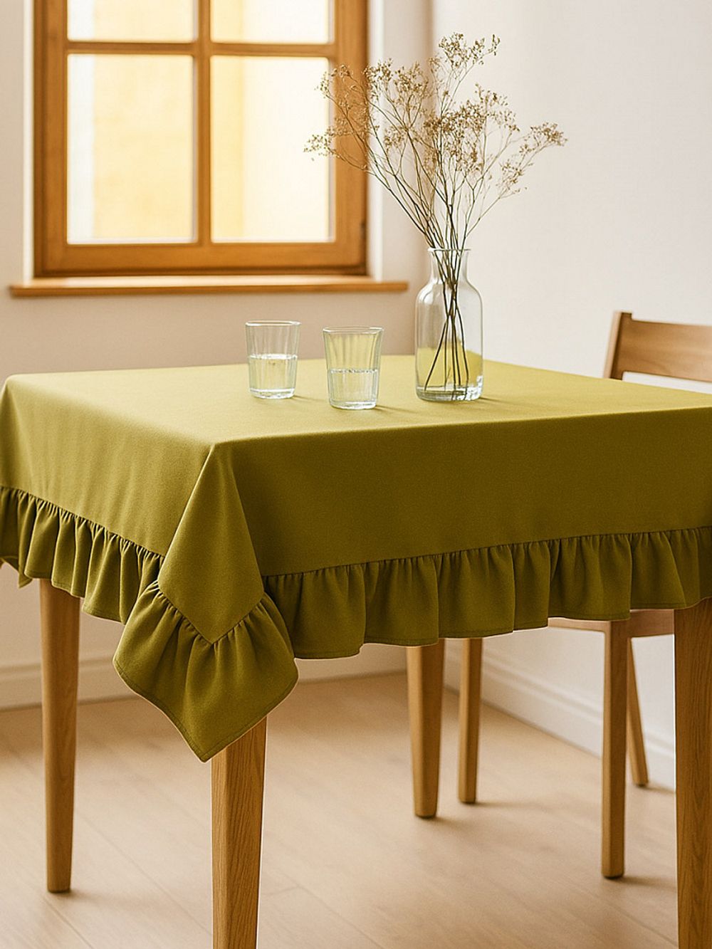 Габардин 150 г/м², 150 см / 3 метра, TBY.150121.3, цв.F121 оливковый