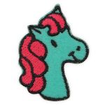 Термоаппликация Единорог, 3.5х4.7см, Hobby&Pro