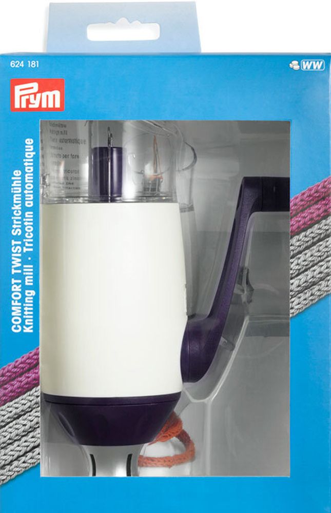 Мельница для вязания шнуров COMFORT TWIST, Prym, 624181 /TOS/