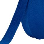 Тесьма (лента) киперная 20 мм / 50 метров, 6 г/м, 100% полиэфир, 20 синий