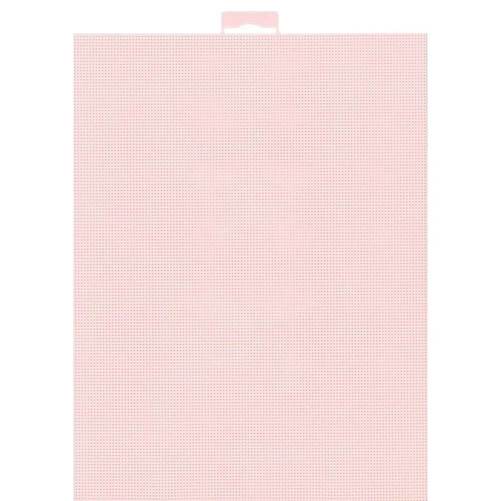 Канва пластиковая 21х28 см, розовая, К-055
