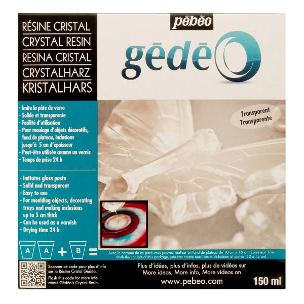 Смола эпоксидная Gedeo 150 мл, Pebeo