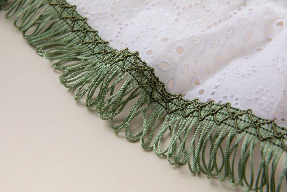 Бахрома отделочная 35.0 мм / 16 метров, 235 серый, Gamma А-06