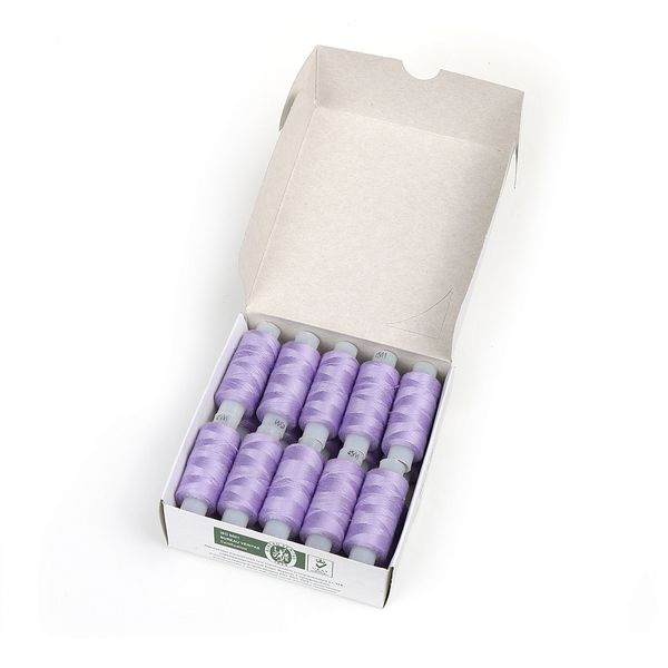 Нитки армированные ПНК им.Кирова 45ЛЛ, бытовые, 200 м / 20 кат., 1902 бл.сиреневый