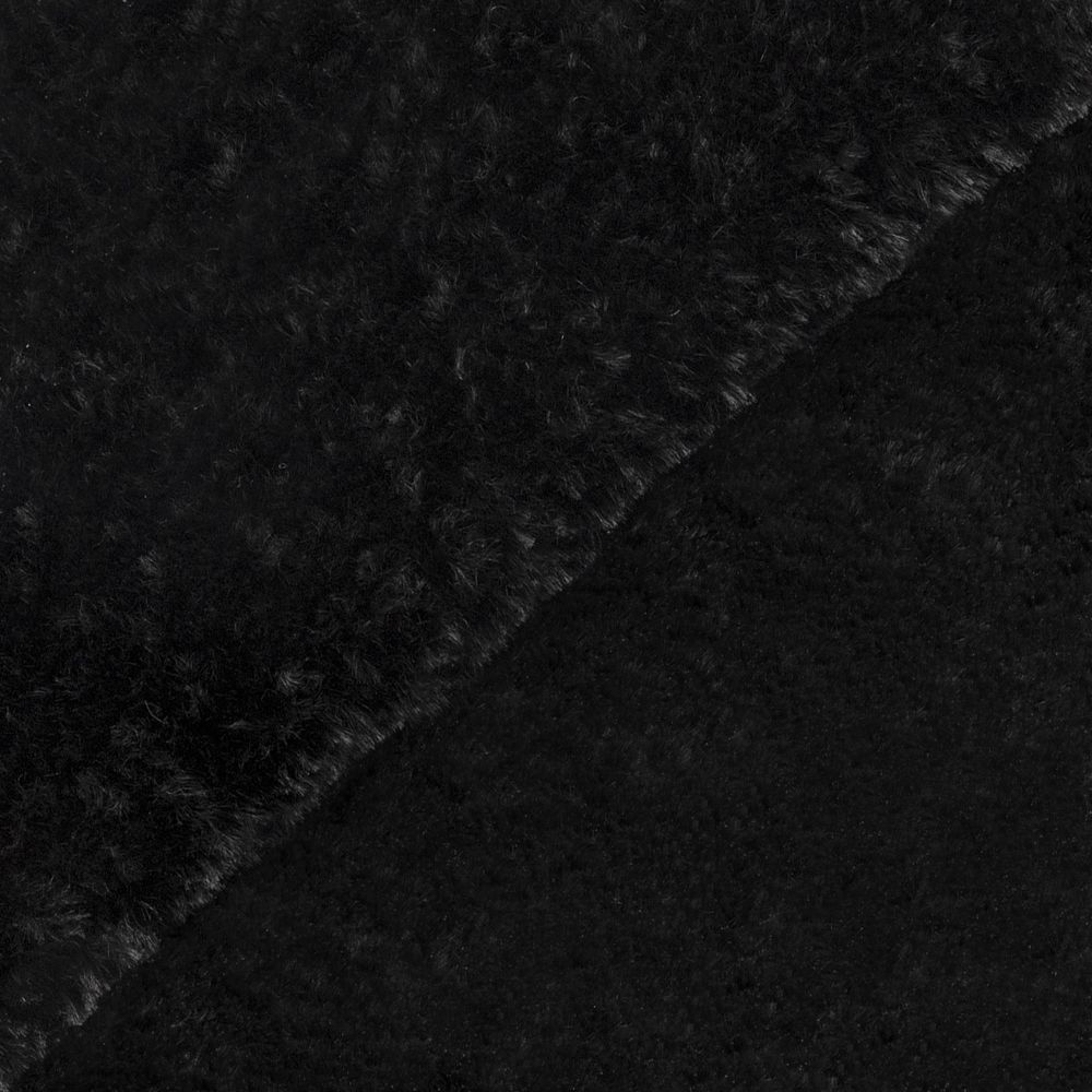 Плюш Peppy PTB-002 288 г/м², 152 см / рул. 5 метров, черный/black