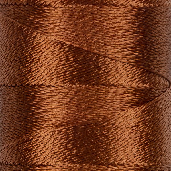 Нитки вышивальные Gamma V150/2, 10х200 ярдов, 3212 шоколадно-золотой