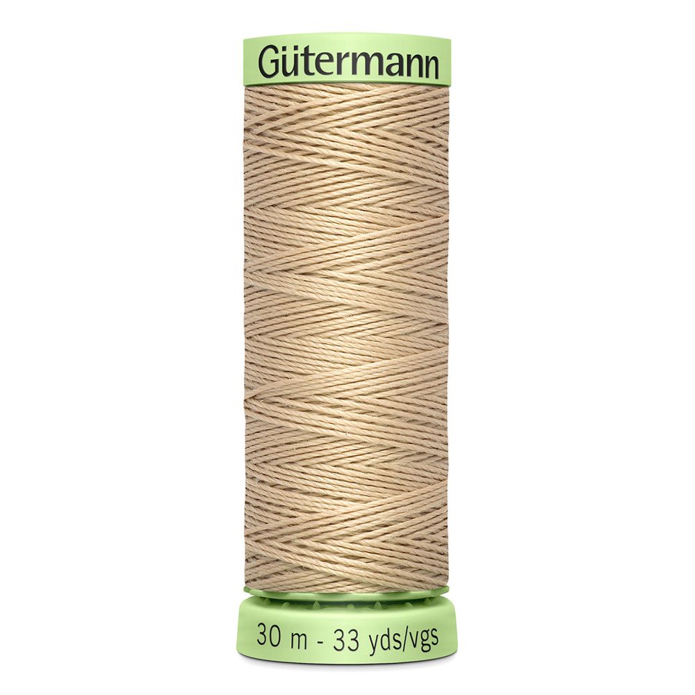 Нитки отделочные Gutermann Top Stitch, 30м, 186 крем-брюле, 5 катушек