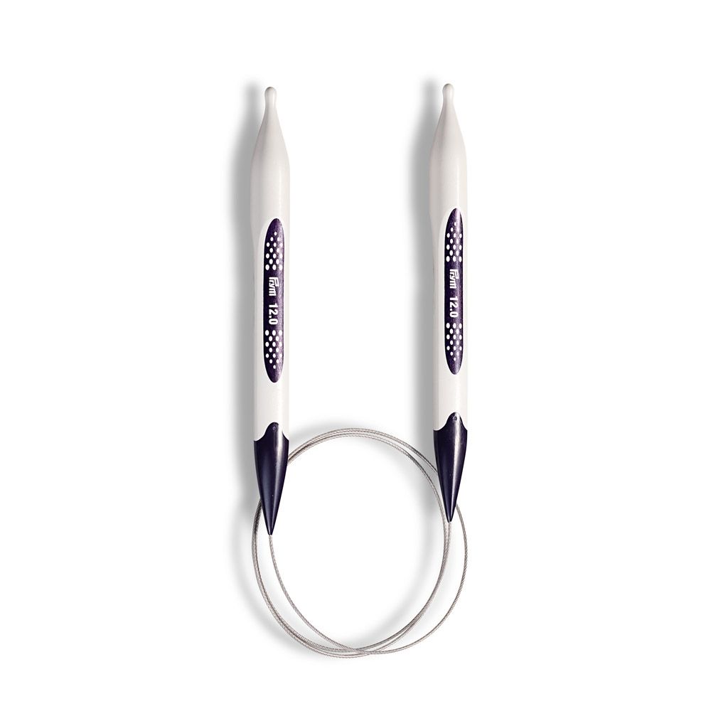 Спицы круговые ⌀12.0 мм, 80 см, 1 шт, Prym Ergonomics 215814