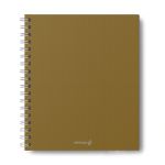 Тетрадь общая с пластиковой обложкой, 500 мкр, тиснение серебряной фольгой, A5+ 96 л. на гребне 65 г/м², белизна 100%, 4 шт, клетка, 000807 Золотая, Светоч ТЕТ96-001