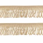 Бахрома отделочная 35.0 мм / 25 метров, цв.107 т.бежевый