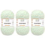 Пряжа Вязь Махровая / уп.3 мот. по 100 г, 420 м, 404 ледяная мята