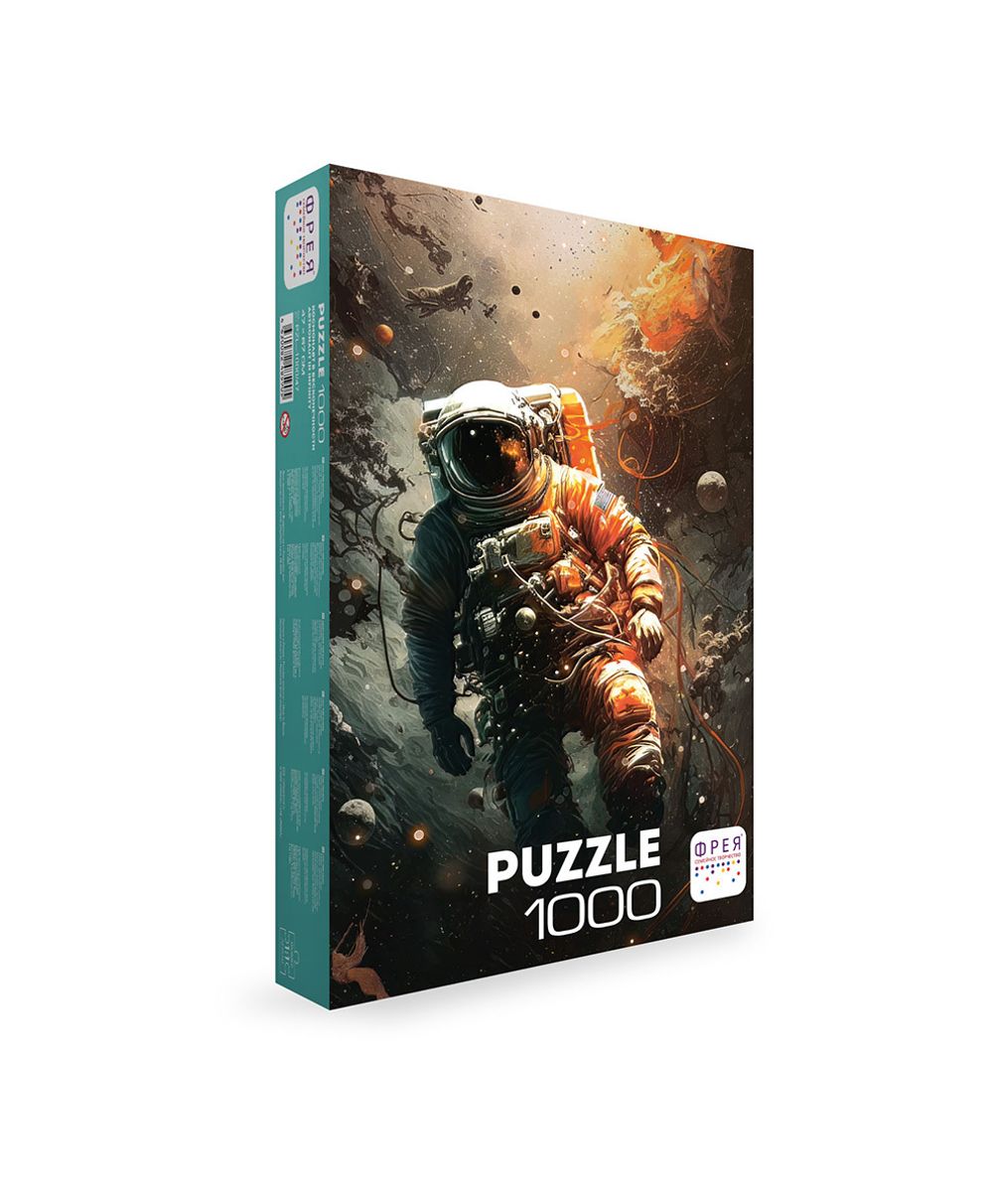 Пазл 1000 элементов, Космонавт в бесконечности, PZL-1000/47, Фрея