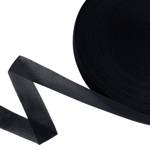 Тесьма (лента) окантовочная 22 мм / 100 метров, 156 т.серый, Gamma 022 О ЦВ