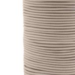 Резинка шляпная (шнур эластичный) ⌀3.0 мм / 100 метров, 0370-0300В, С572-бежевый