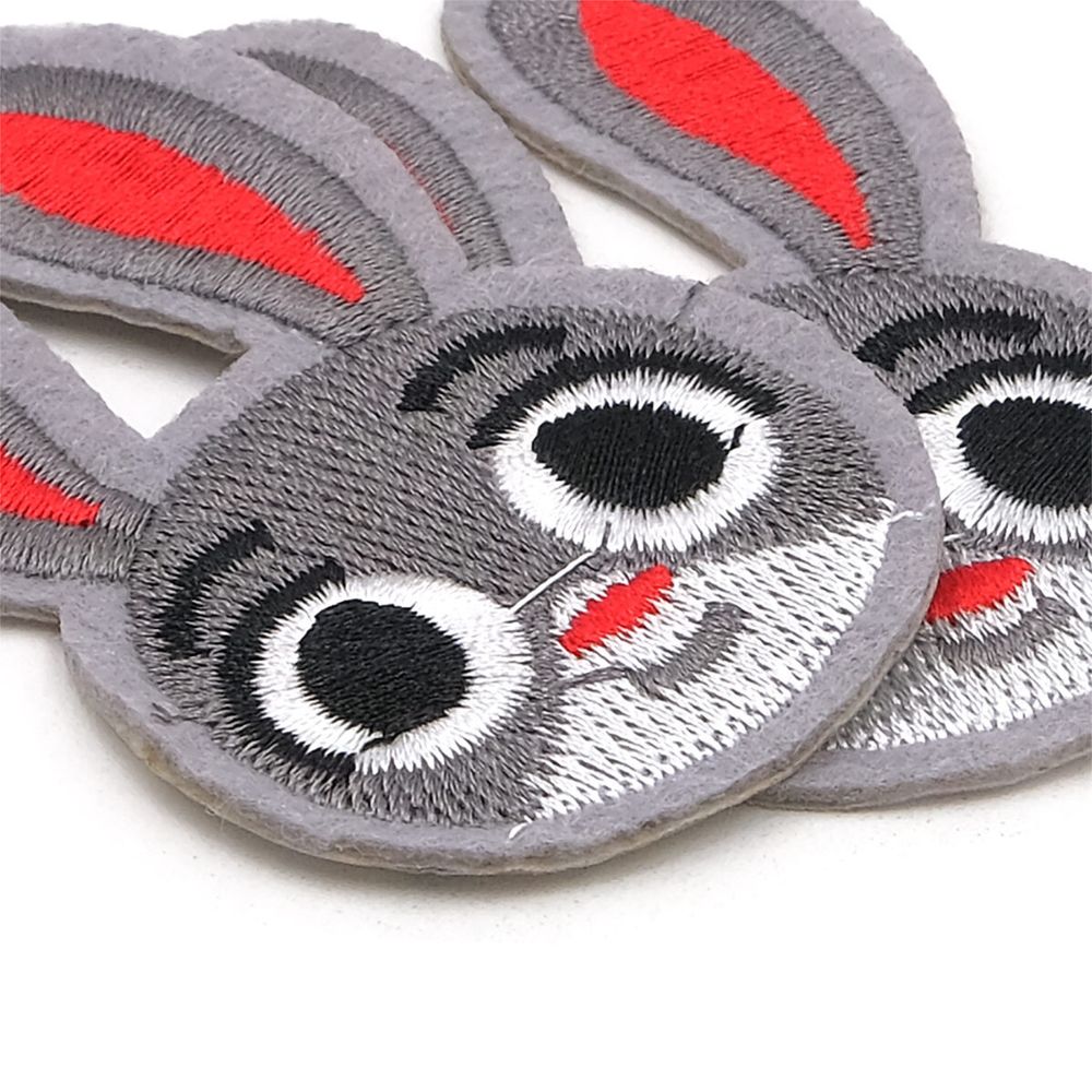 Термоаппликация Зайчик, 72х40 мм, LA439