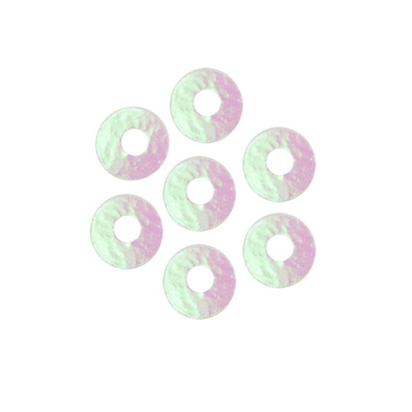 Пайетки плоские 3 мм, упак. 10 гр, Астра, 319 св.-розовый Перламутр, уп.10 шт