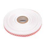 Лента (тесьма) жаккардовая 10.0 мм / 25±1 метров, Орнамент для северных народов, рис 9880 красный, Gamma C3853 (C3752)