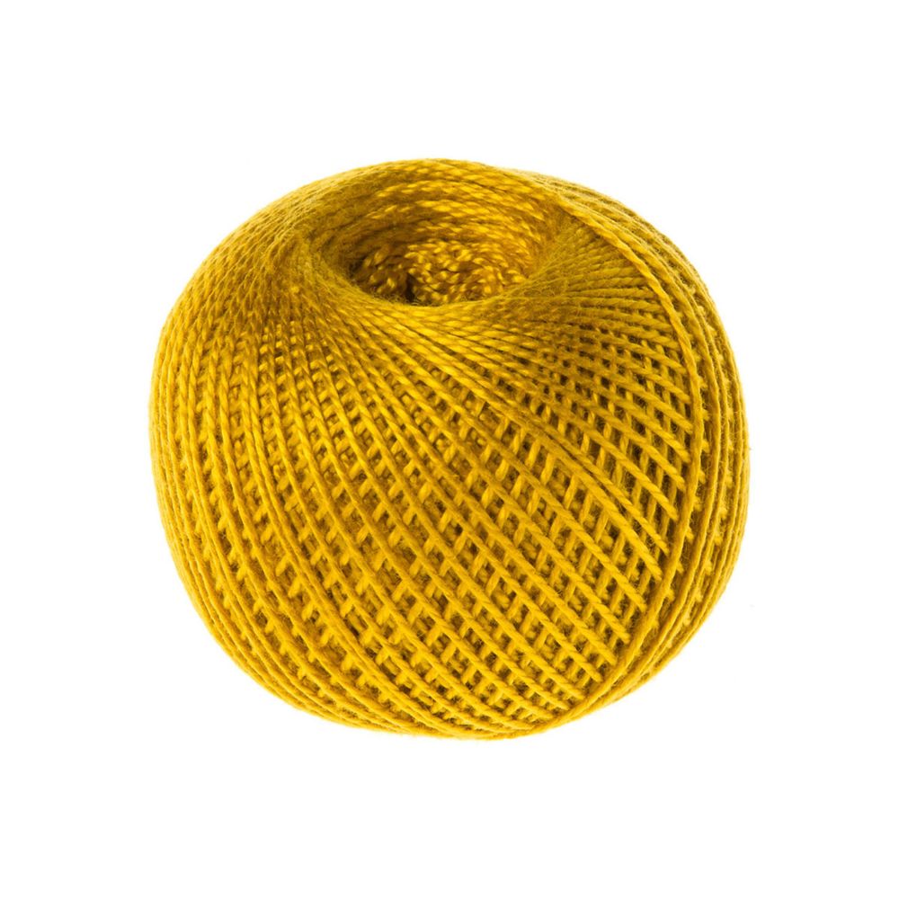 Пряжа ПНК им.Кирова Ирис / уп.20 мот. по 25 г, 150 м, 5006 горчица