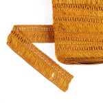 Бахрома отделочная 45.0 мм / 10 метров, с кистями, 112 золотистый, Gamma 555