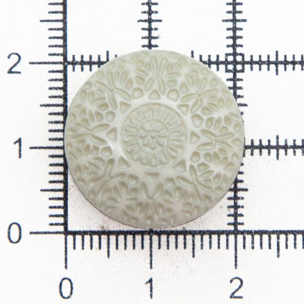 Пуговицы на ножке 22 мм (301 серый), 36 шт