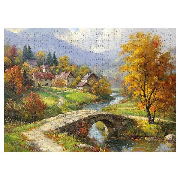 Пазл. Премиальная коллекция 500 элементов, TOP-PZL-500/05 Тихое дыхание осени, Фрея