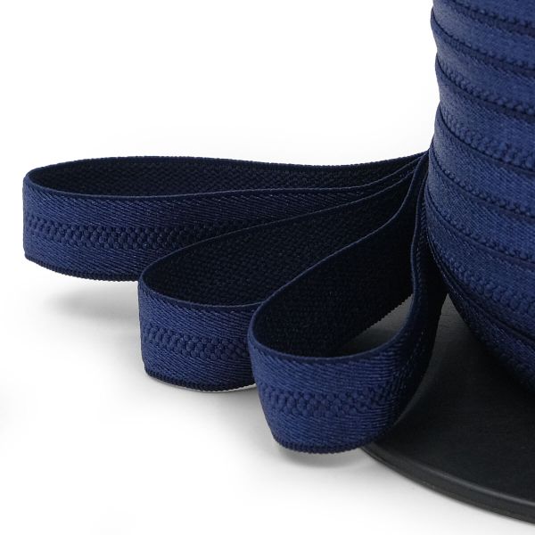 Резинка бельевая (бретелечная) 12.0 мм / 50 метров, т.синий, (ML207.012)