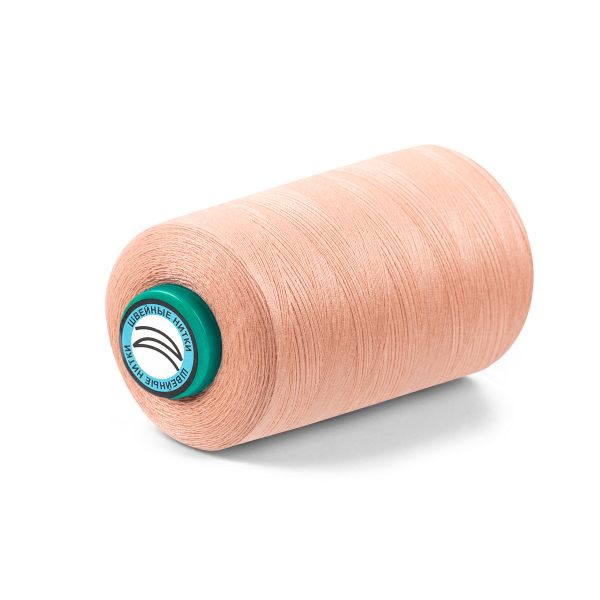 Нитки универсальные Nitka 40/2, 4570 м (5000 ярд) / 1 кат., 463 персиковый