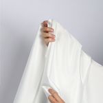 Атлас стрейч для нижнего белья 107 г/м², 125 см / 25 метров, 0180 цв.белый