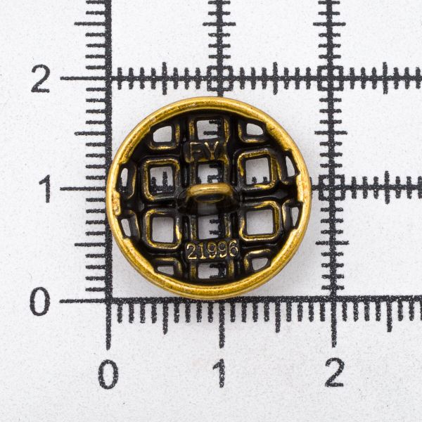 Пуговицы на ножке 28L=18 мм, металл, Bronze (бронза), 10 шт, MP11