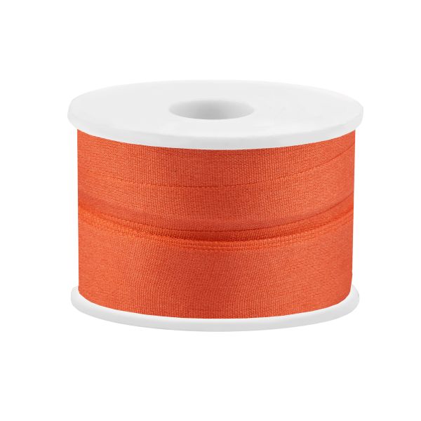 Лента (тесьма) шелковая 13.0 мм / 45.5±0.5 метров, №061 оранжевый, Gamma SR-13