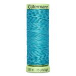 Нитки отделочные Gutermann Top Stitch, 30м, 714 умеренный аквамарин, 5 катушек