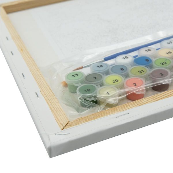 Картина по номерам Русская живопись, Ж. Когай Маки на окне 40х50см