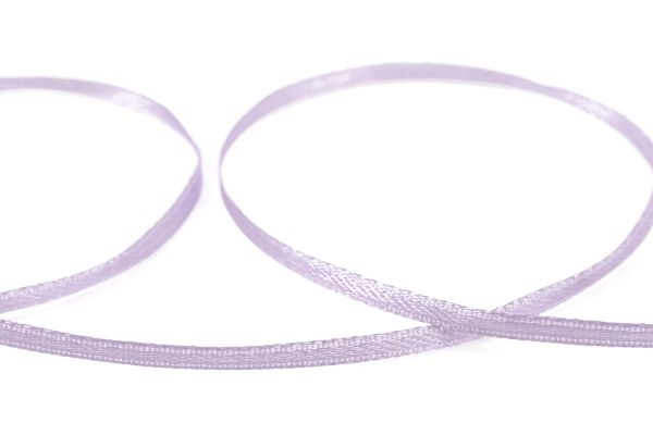 Лента атласная 2-сторонняя 3.0 мм / 91.4±2 метра, 081 св.фиолетовый, Gamma AL-3P