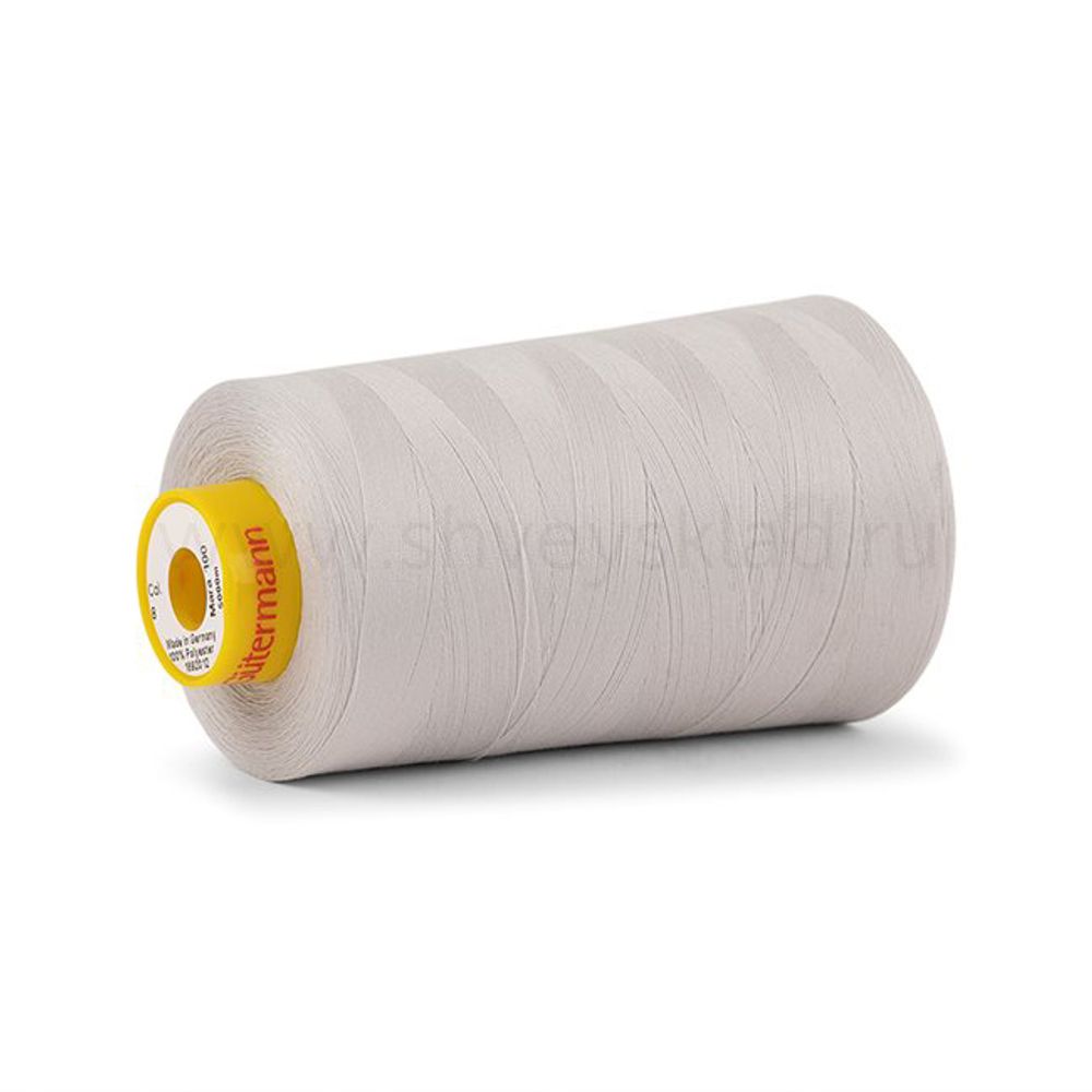 Нитка универсальная Gutermann Mara 120/2, 5000 м, 700185, 008 суровый, 1 катушка