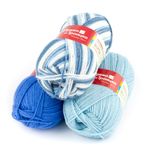 Пряжа Троицкая Подмосковная / уп.10 мот. по 100 г, 250 м, 001 белый