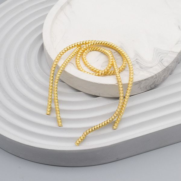 Трунцал зигзаг Золото 2,5 мм, 5±0.1 грамм, ТЗ001НН25