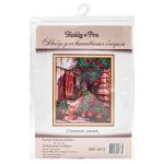 Набор для вышивания бисером Hobby&Pro, Уютный уголок, 25х30 см