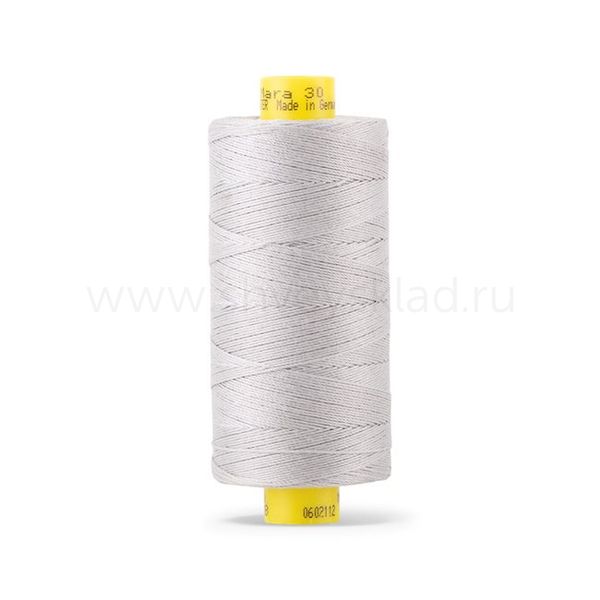 Нить отделочная Gutermann Mara 30/2, 300 м, 702404, 038 св.серый, 1 шт