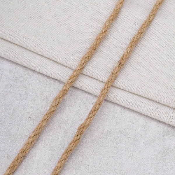 Канат джутовый 5.0 мм / 100 метров цвет натуральный, Astra&Craft