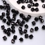 Бусины акриловые ⌀10 мм, 500 г, MG.3246-002, 002 черный
