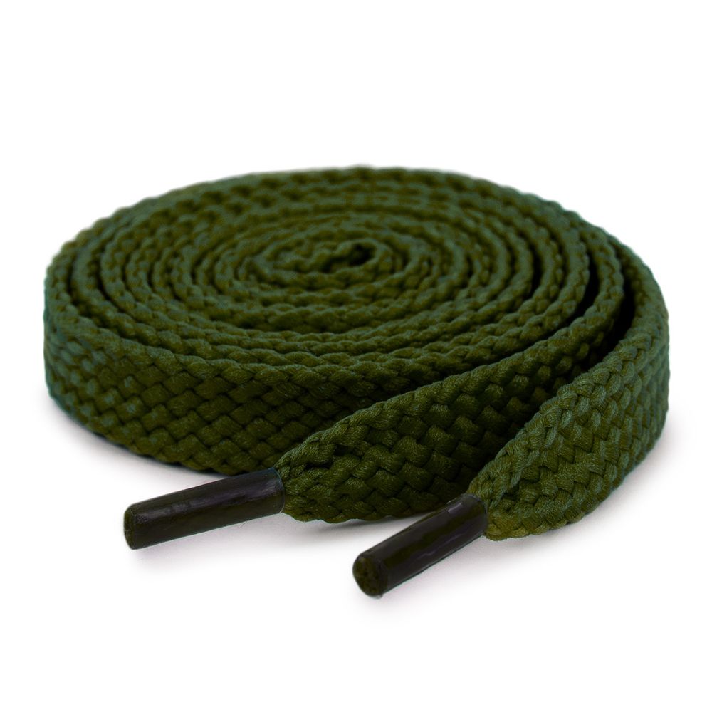 Шнурки для обуви т.6 120 см, 25 п, №158 оливковый, Gamma