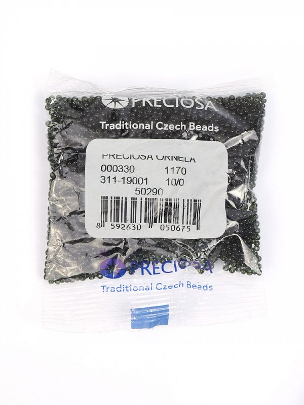 Бисер Preciosa 10/0 (2.3 мм), 50 г, NT цв. 50290/311-19001