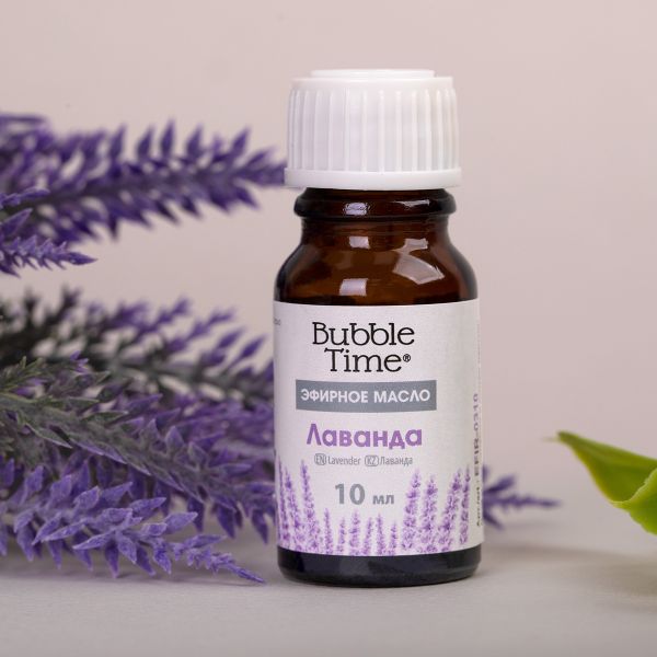 Эфирное масло 10 мл, Лаванда, Bubble Time EFIR-0310