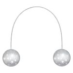 Клипсы для штор магнитные с тросом, 30см ⌀45, 1Р